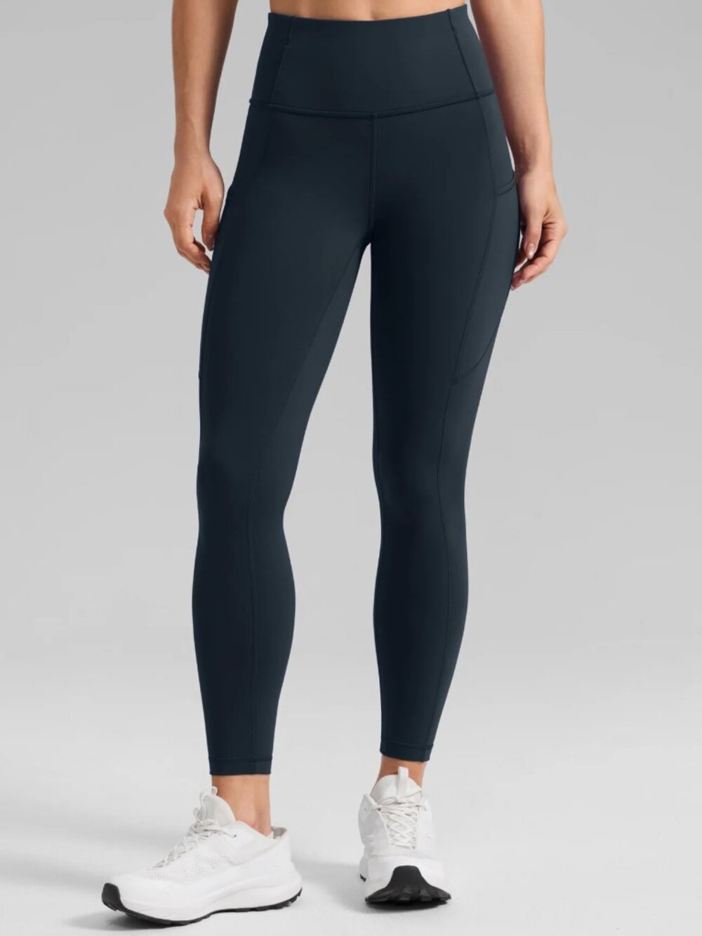 CRZ YOGA NakedFeel Pocket Leggings 25 True Navy Small NWT R427